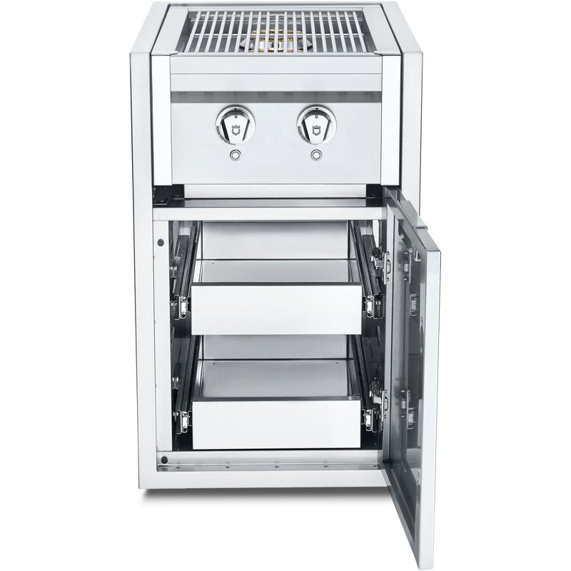 Crown Verity Infinite Series Side Burner with Cabinet and Light Package IBISC-SBNG-2D-LT IMAGE 2