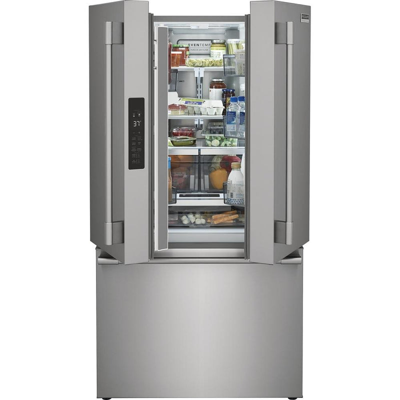 Frigidaire French 3-Door Refrigerator with Digital Display PRFG2383AF IMAGE 4