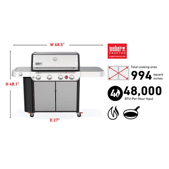 Weber Genesis S-435 Gas Grill 36400001 IMAGE 13