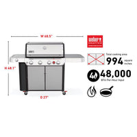 Weber Genesis S-435 Gas Grill 36400001 IMAGE 13
