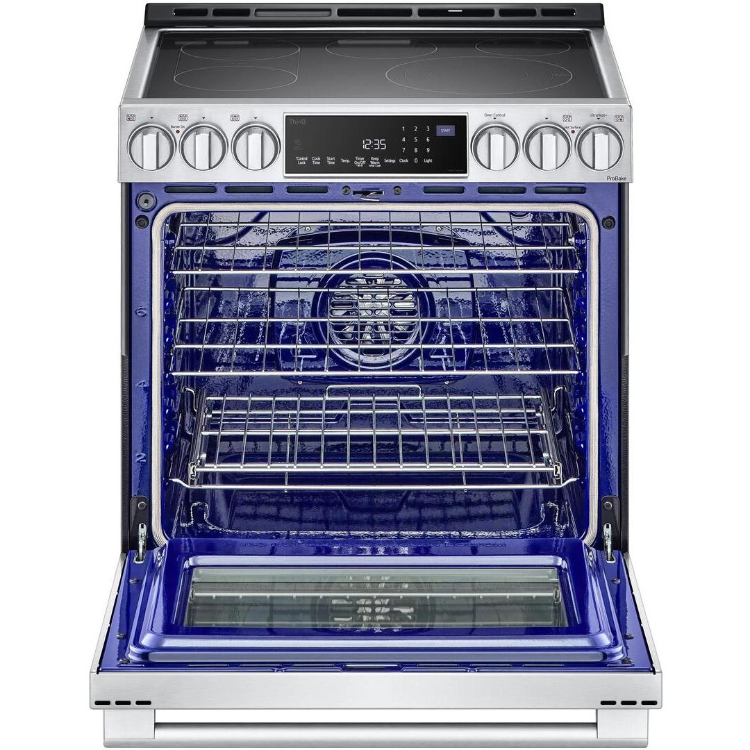 LG 30-inch Freestanding Electric Slide-in Range with ProBake Convection ™ Technology LSES6338F IMAGE 4