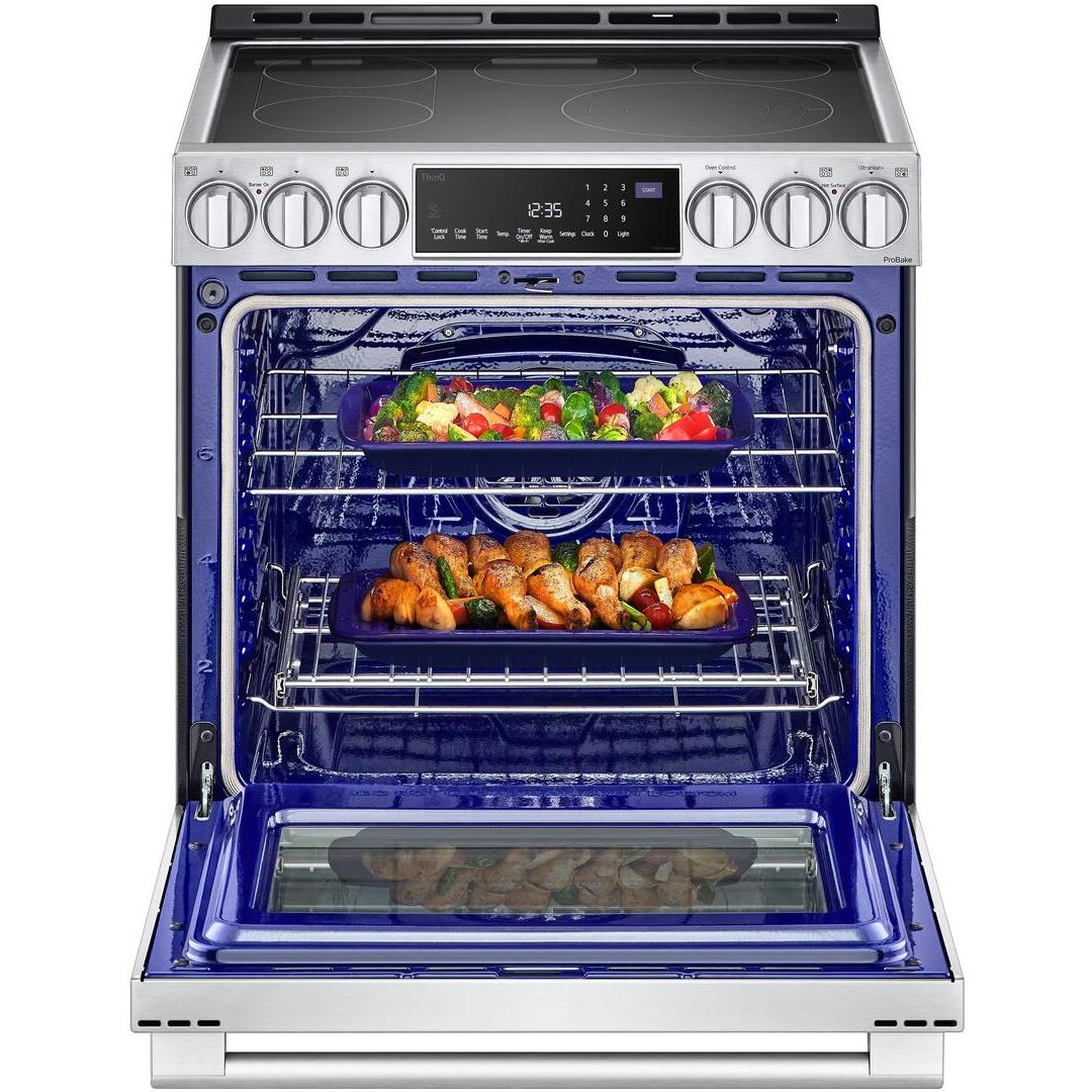 LG 30-inch Freestanding Electric Slide-in Range with ProBake Convection ™ Technology LSES6338F IMAGE 5