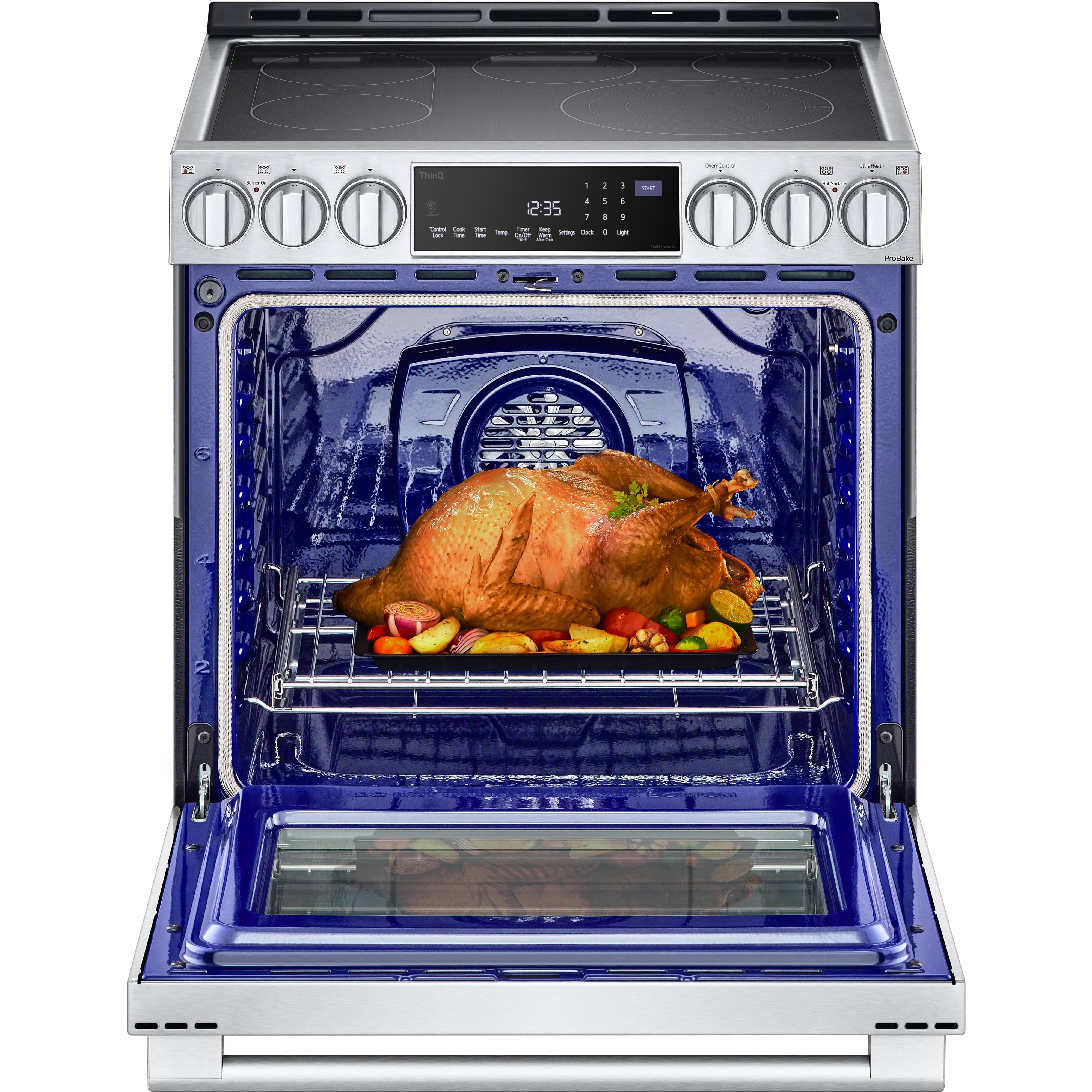 LG 30-inch Freestanding Electric Slide-in Range with ProBake Convection ™ Technology LSES6338F IMAGE 6