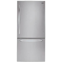 LG 30-inch, 22.1 cu.ft. Freestanding Bottom Freezer Refrigerator with Multi-Air Flow System LRDNS2200S IMAGE 1