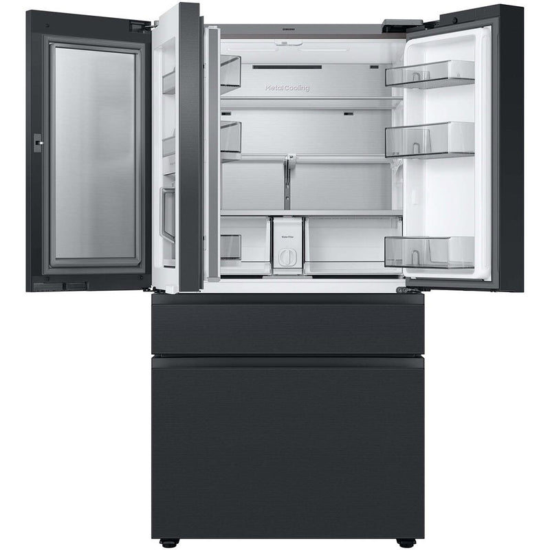 Samsung 36-inch, 29 cu.ft. Counter-Depth French 4-Door Refrigerator with Family Hub™ RF29BB89008M/AC IMAGE 4
