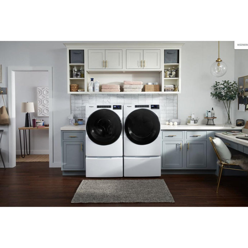 Whirlpool 7.4 cu. ft. Gas Dryer with Sanitize Cycle WGD5605MW IMAGE 6