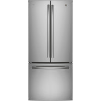GE Profile 20.8 cu. ft. French 3-Door Refrigerator PNE21NYRKFS IMAGE 1