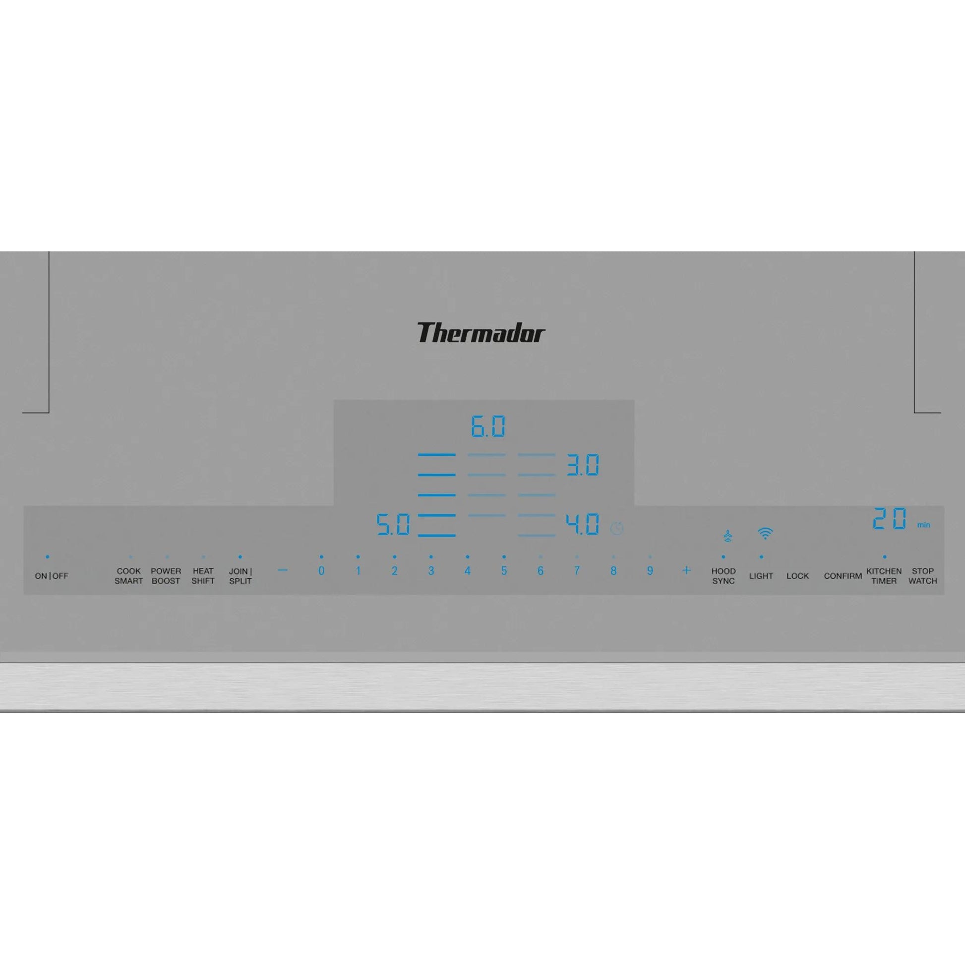 Thermador 36-inch Induction Cooktop with frame CIT367YGS IMAGE 2