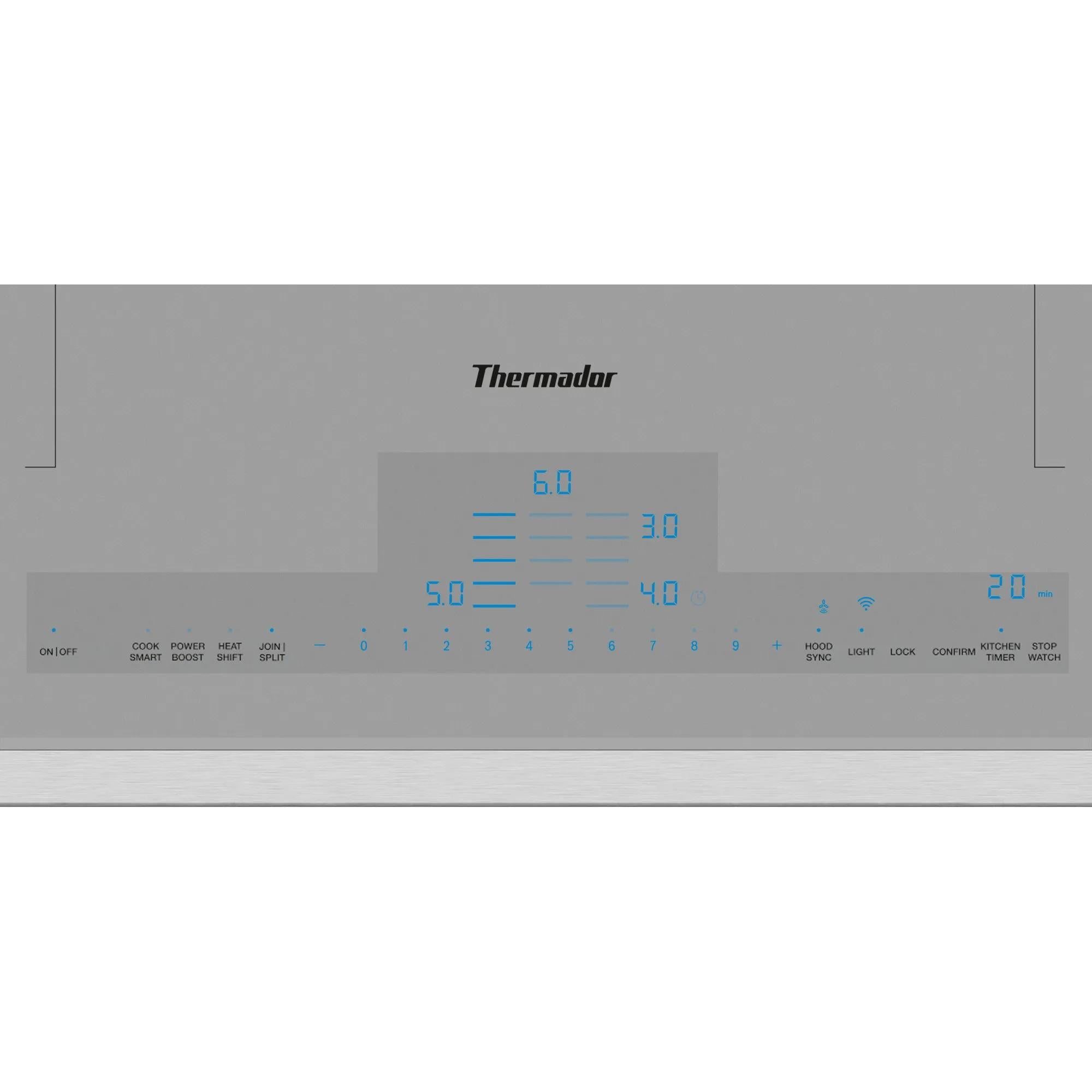 Thermador 36-inch Induction Cooktop with frame CIT367YGS IMAGE 2