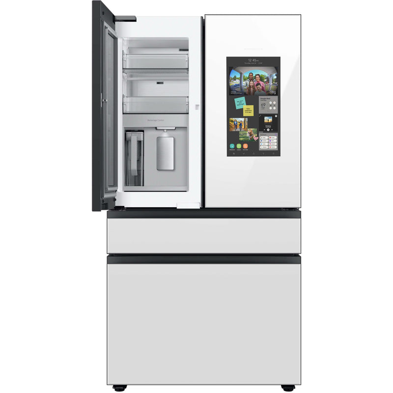 Samsung 36-inch, 23 cu.ft. Counter-Depth French 4-Door Refrigerator with Family Hub™ RF23BB8900AW/AC IMAGE 5