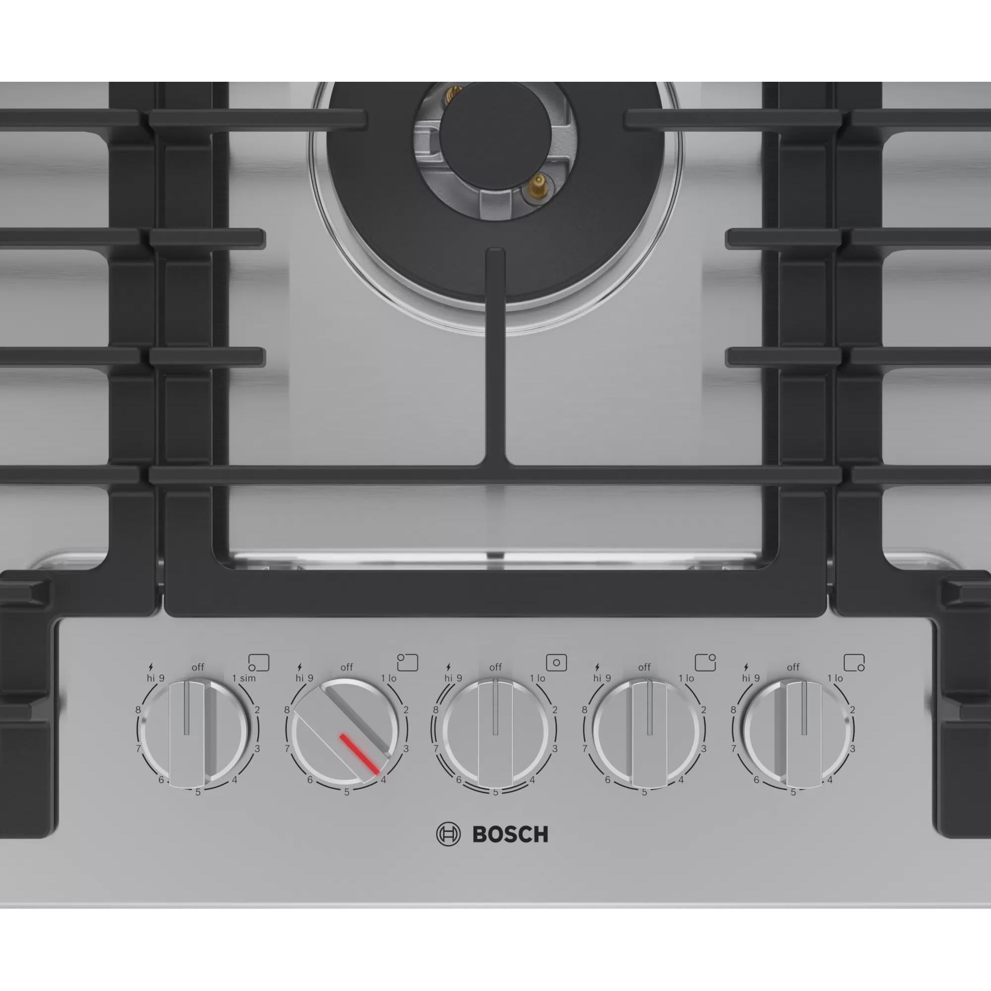 Bosch 36-inch 800 Series Gas Cooktop NGM8658UC IMAGE 2
