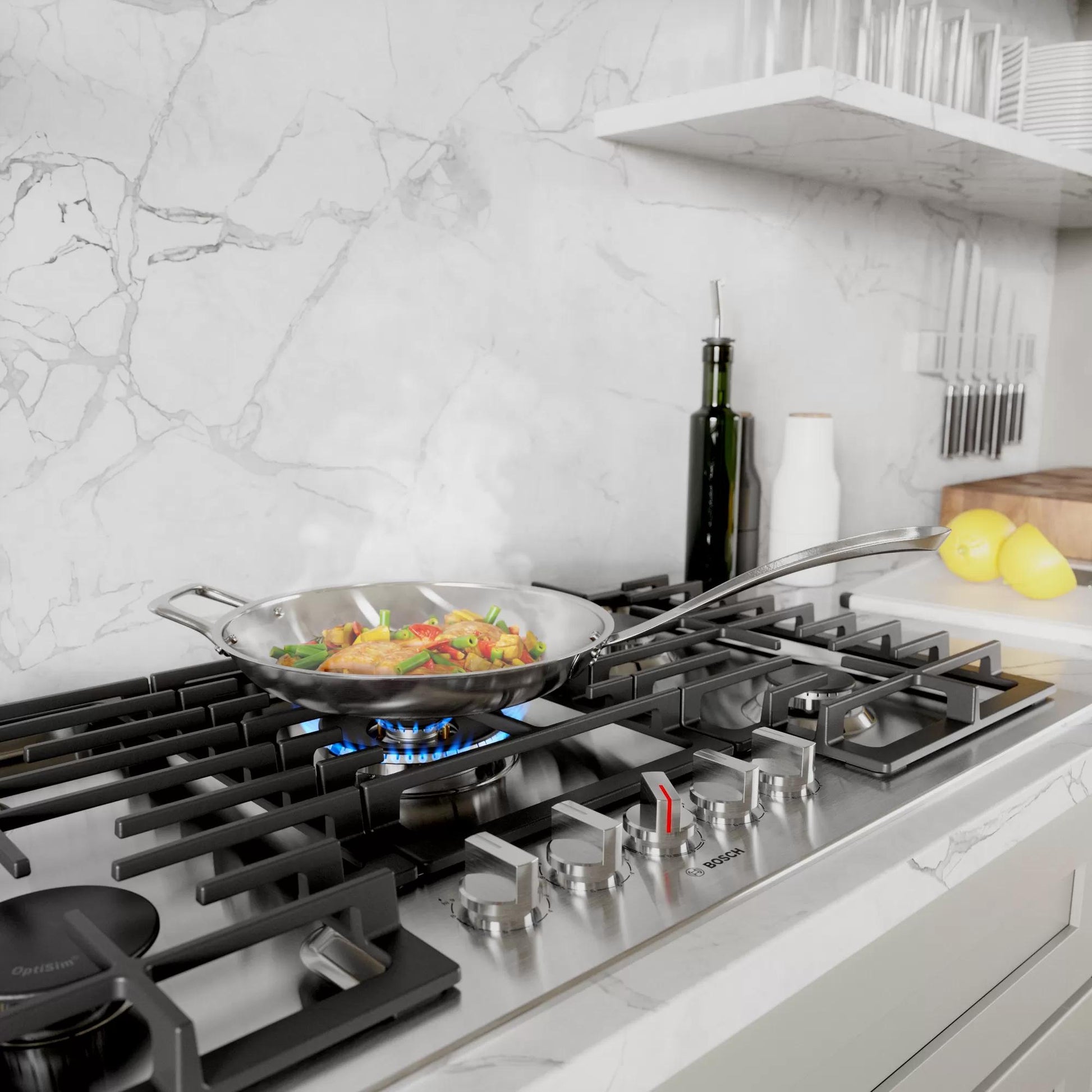 Bosch 36-inch 800 Series Gas Cooktop NGM8658UC IMAGE 6