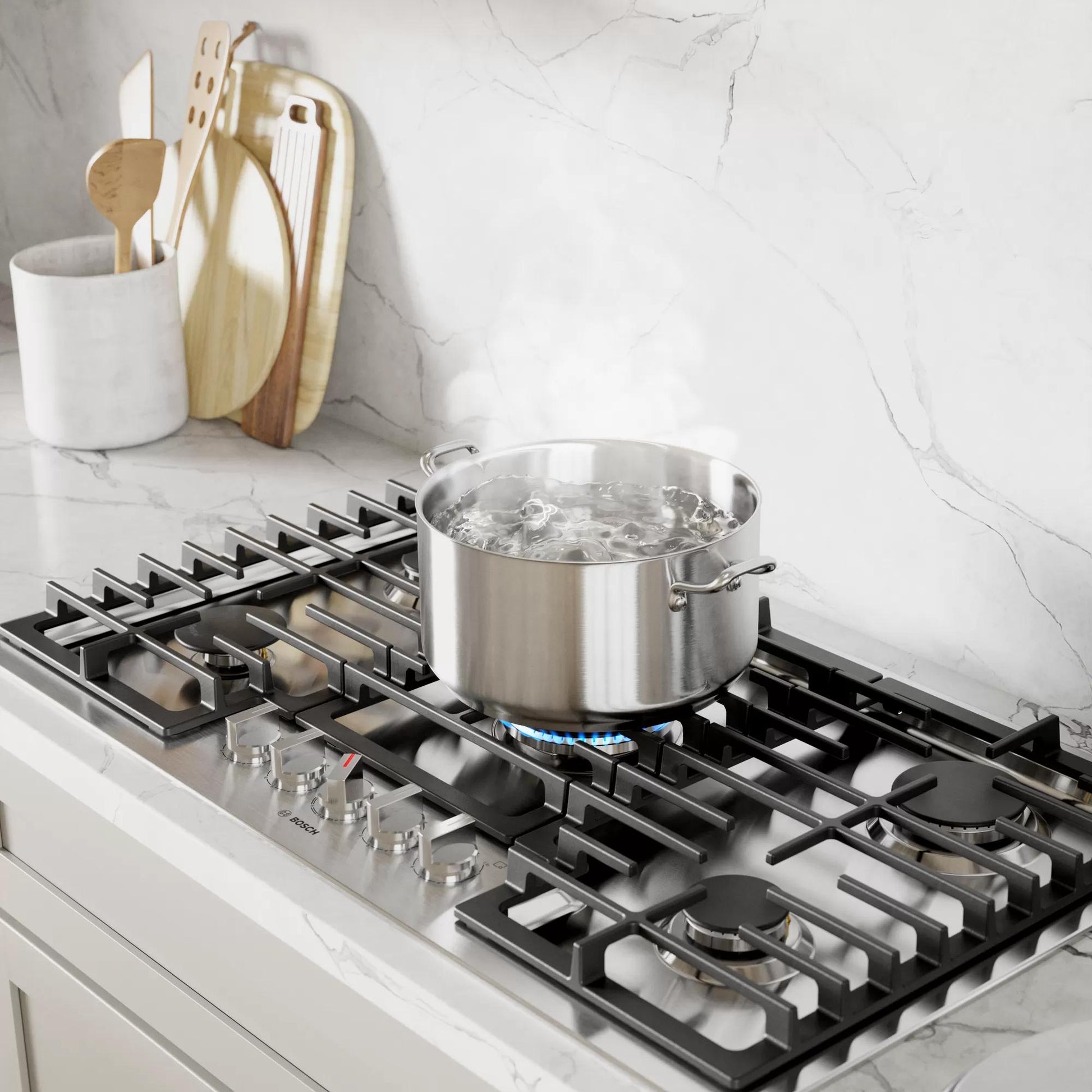 Bosch 36-inch 800 Series Gas Cooktop NGM8658UC IMAGE 7