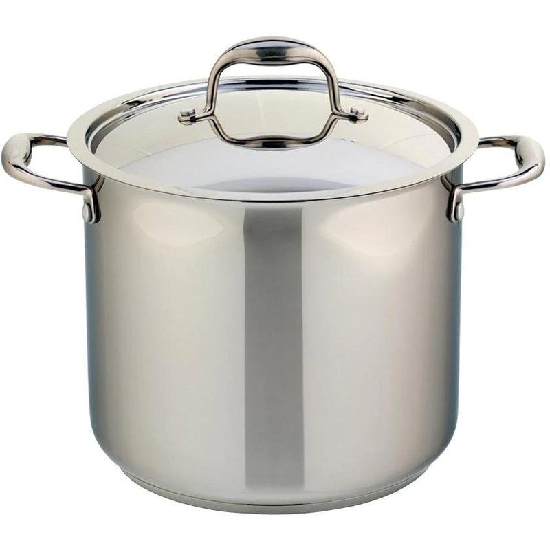 Meyer Accolade Stainless Steel 9L Stock Pot with cover 2201-24-09 IMAGE 1