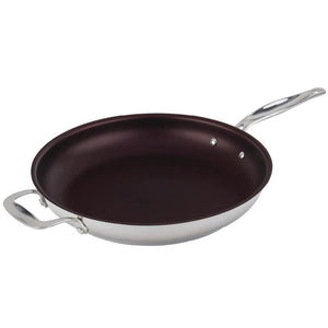 Meyer Confederation Stainless Steel 32cm/12.5" Non Stick Fry Pan Skillet 2418-32-00 IMAGE 1