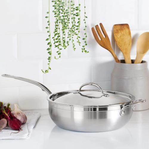 Hestan Professional Clad Stainless Steel Essential Pan (5-Quart) 31571 IMAGE 7