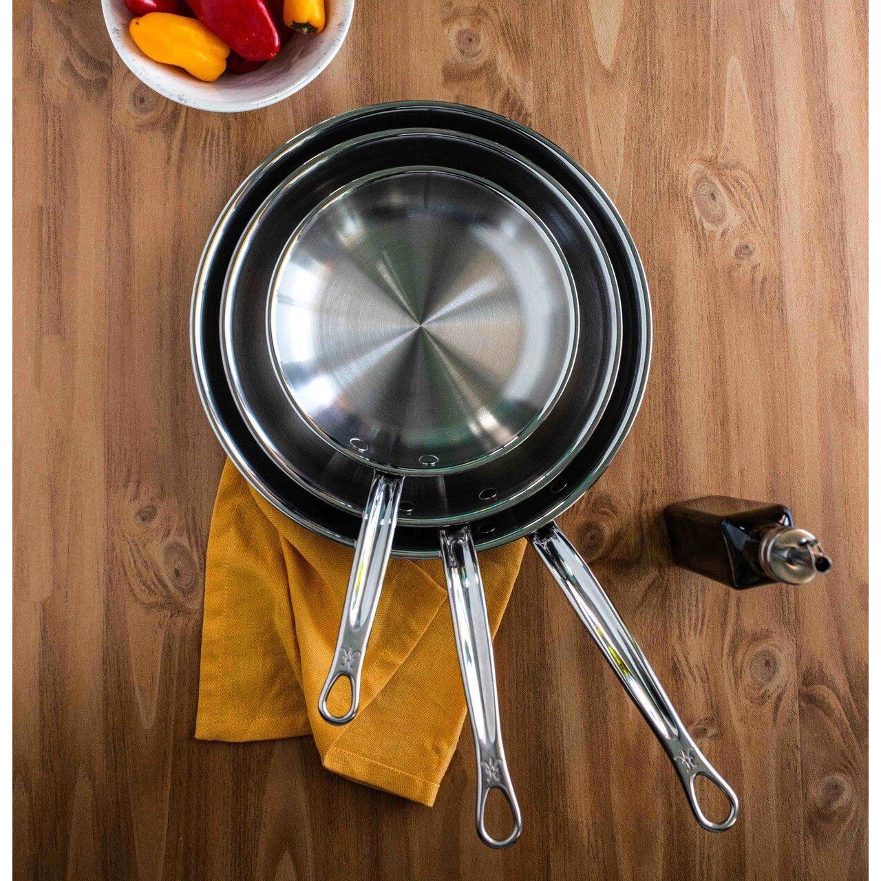 Hestan Professional Clad Stainless Steel Skillet Small 8.5" 31572 IMAGE 5