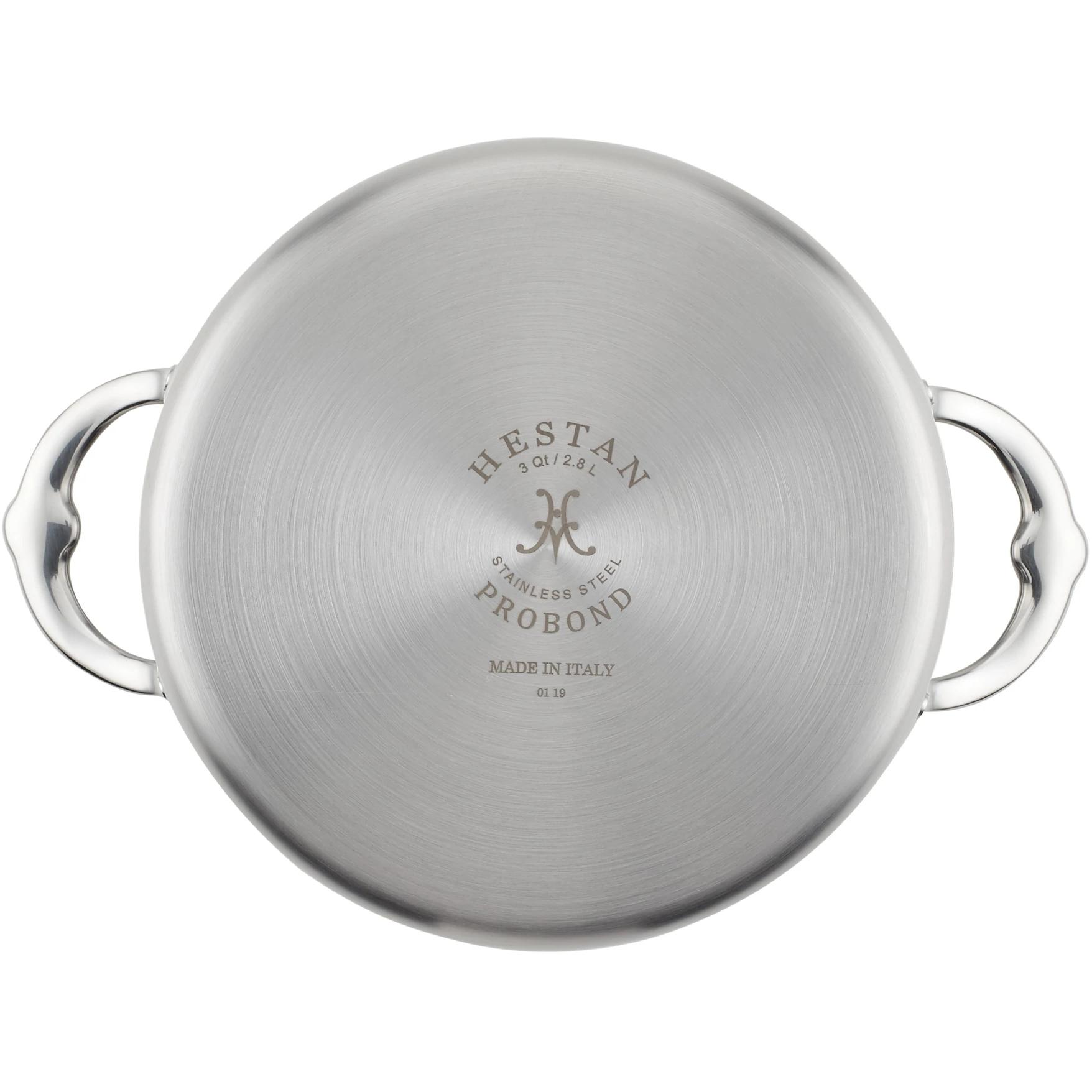 Hestan Professional Clad Stainless Steel Soup Pot (3-Quart) 31582 IMAGE 3