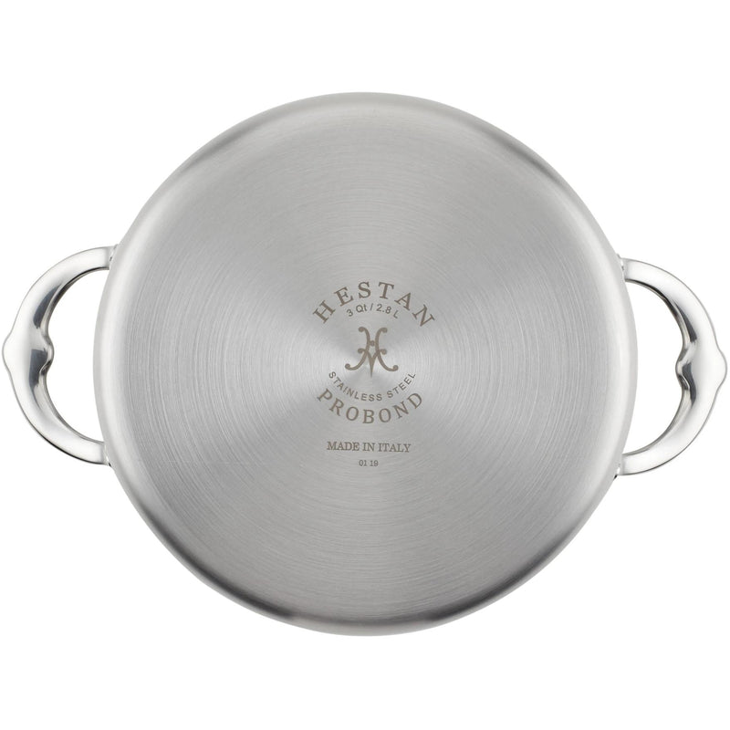 Hestan Professional Clad Stainless Steel Soup Pot (3-Quart) 31582 IMAGE 3