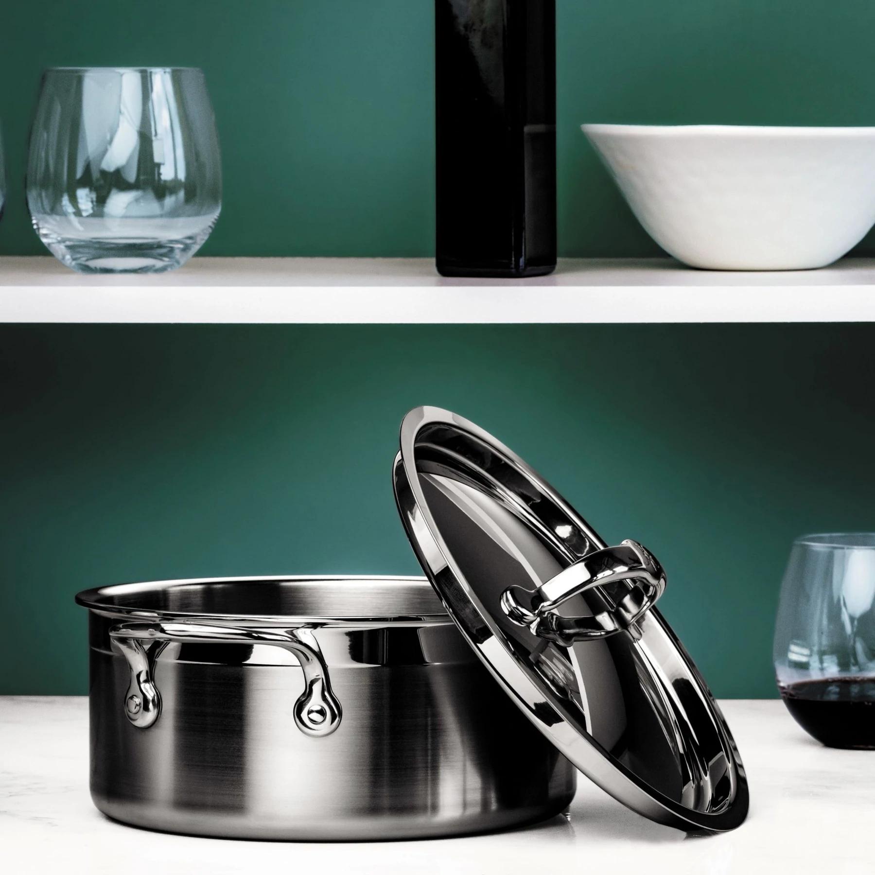Hestan Professional Clad Stainless Steel Soup Pot (3-Quart) 31582 IMAGE 6