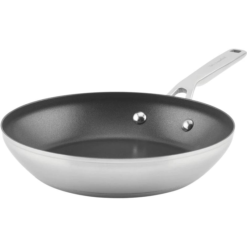 KitchenAid 3-Ply Base Stainless Steel Nonstick Frying Pan (9.5-Inch) 71008 IMAGE 1