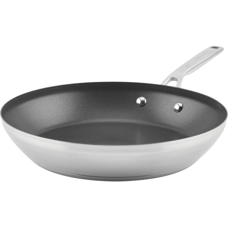 KitchenAid 3-Ply Base Stainless Steel Nonstick Frying Pan (12-Inch) 71010 IMAGE 1