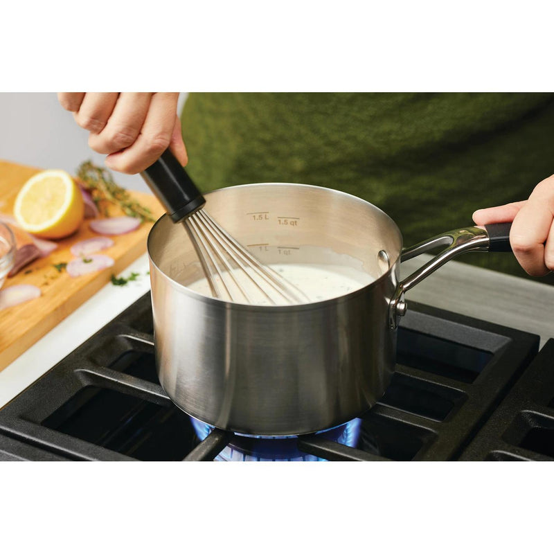 KitchenAid Stainless Steel Saucepan with Measuring Marks and Lid (2-Quart) 71020 IMAGE 6