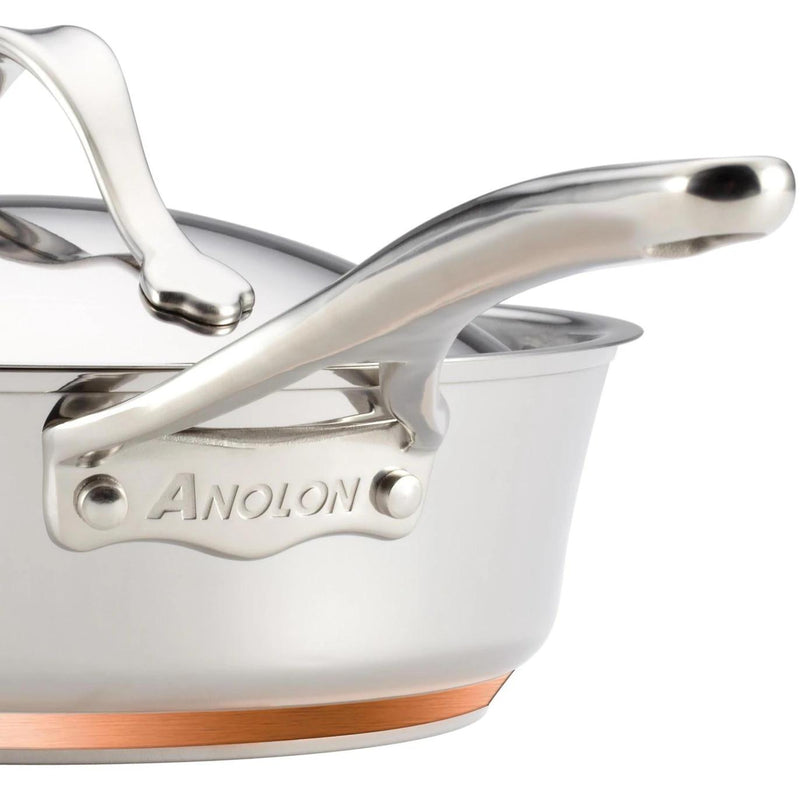 ANoLON Nouvelle Copper 10-Piece Cookware Set 75818 IMAGE 7