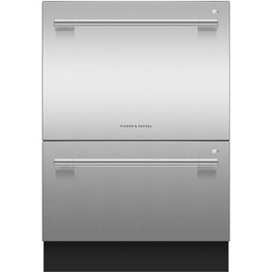 Fisher & Paykel 24-inch Built-in Double Drawer Dishwasher with Wi-Fi Capability DD24DTX6PX1 IMAGE 1