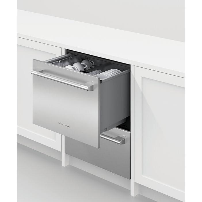 Fisher & Paykel 24-inch Built-in Double Drawer Dishwasher with Wi-Fi Capability DD24DTX6PX1 IMAGE 2