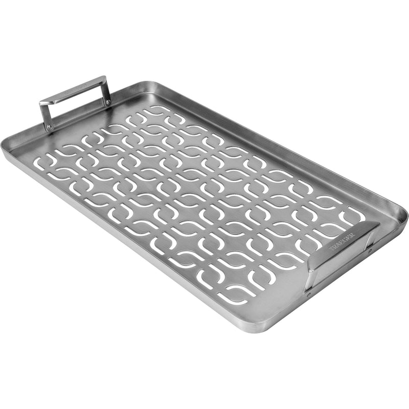 Traeger Modifire Fish & Veggie Stainless Steel Grill Tray BAC610 IMAGE 2
