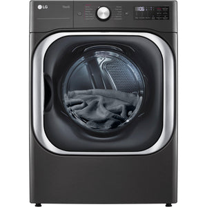 LG 9.0 Cu. Ft. Electric Dryer with Steam and Built-In Intelligence DLEX8900B IMAGE 1