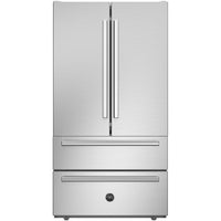 Bertazzoni 36-inch, 22.5 cu.ft. Freestanding French 4-Door Refrigerator with Ice Maker REF36FDFIXNV IMAGE 1
