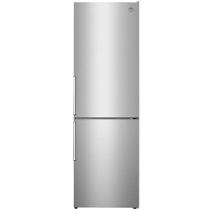 Bertazzoni 24-inch, 10.8 cu.ft. Freestanding Bottom Freezer Refrigerator with No-Frost System REF24BMFXNV IMAGE 1