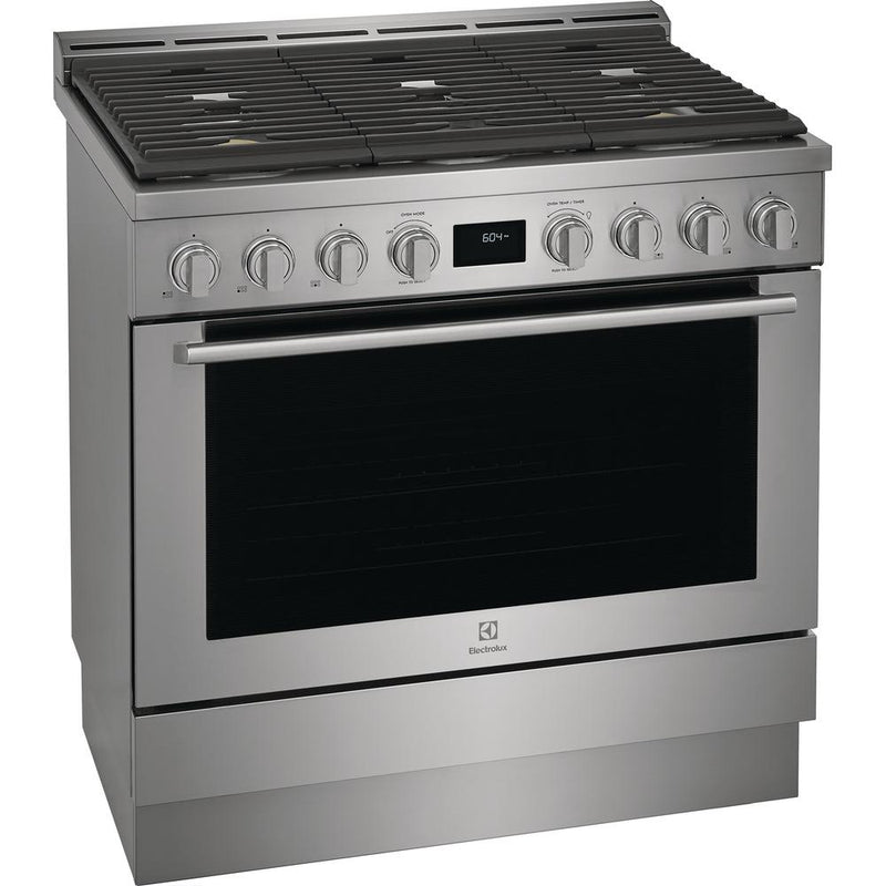 Electrolux 36-inch Freestanding Gas Range with Convection Technology ECFG3668AS IMAGE 3