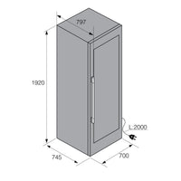 Asko Freestanding Wine Climate Cabinet 737091 IMAGE 4