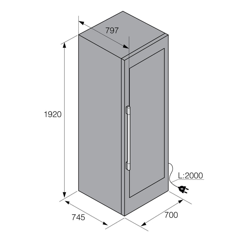 Asko Professional Glass Door Cooler 738664 IMAGE 9
