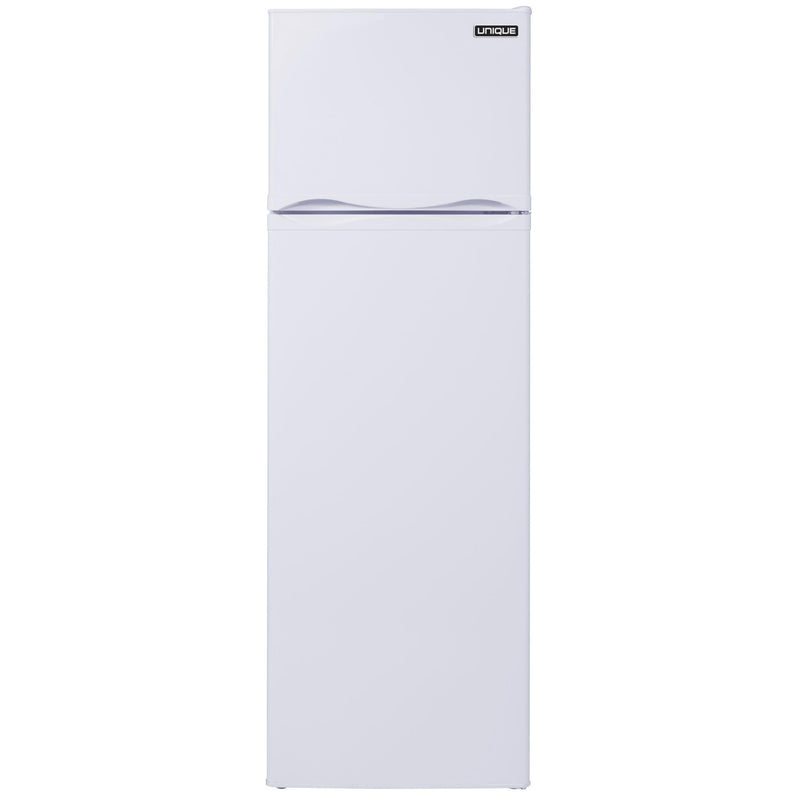 Unique 21.4-inch, 9 cu.ft. Freestanding Top Freezer Solar Powered DC Refrigerator UGP-260L1 W IMAGE 1