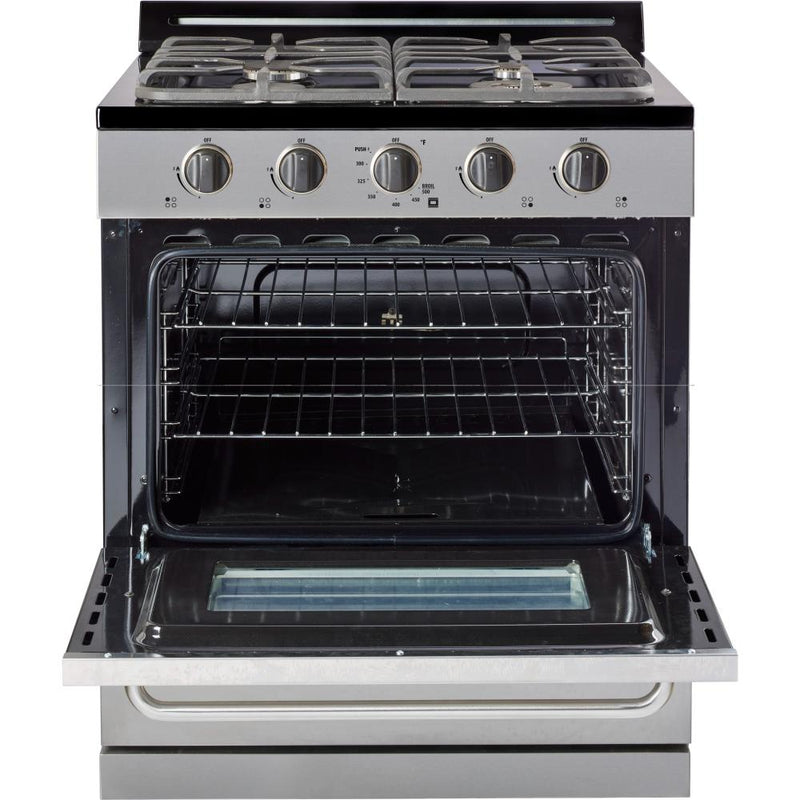 Unique 30-inch Freestanding Gas Range (Battery Ignition) UGP-30G OF2 S/S IMAGE 3