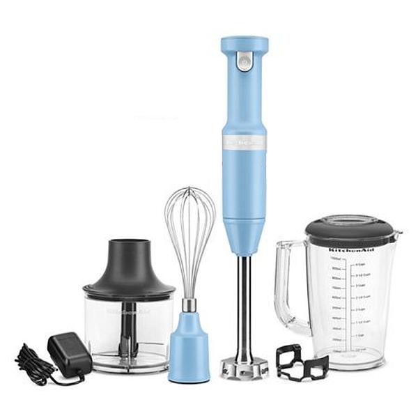 KitchenAid Cordless Variable Speed Immersion Blender with Accessories KHBBV83VB IMAGE 1