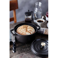 Staub 3.8 L Cast Iron Round Cocotte with Lid 40500-241 IMAGE 11