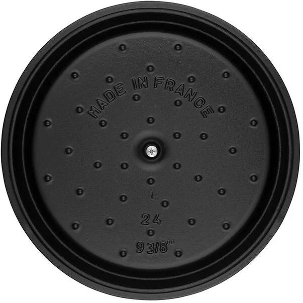 Staub 3.8 L Cast Iron Round Cocotte with Lid 40500-241 IMAGE 6