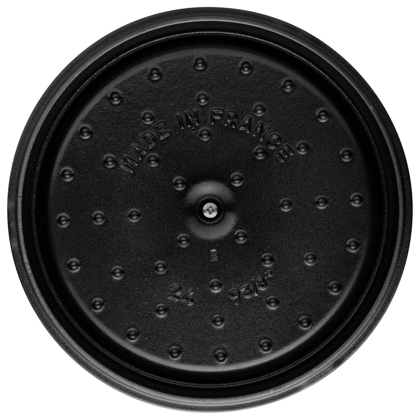 Staub 3.8 L Cast Iron Round Cocotte with Lid 40508-654 IMAGE 6