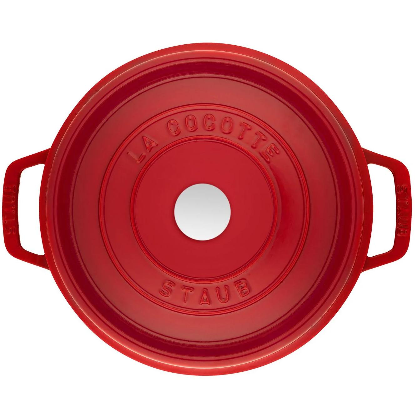 Staub 4.75L Cast Iron Round Tall Cocotte 40501-485 IMAGE 2