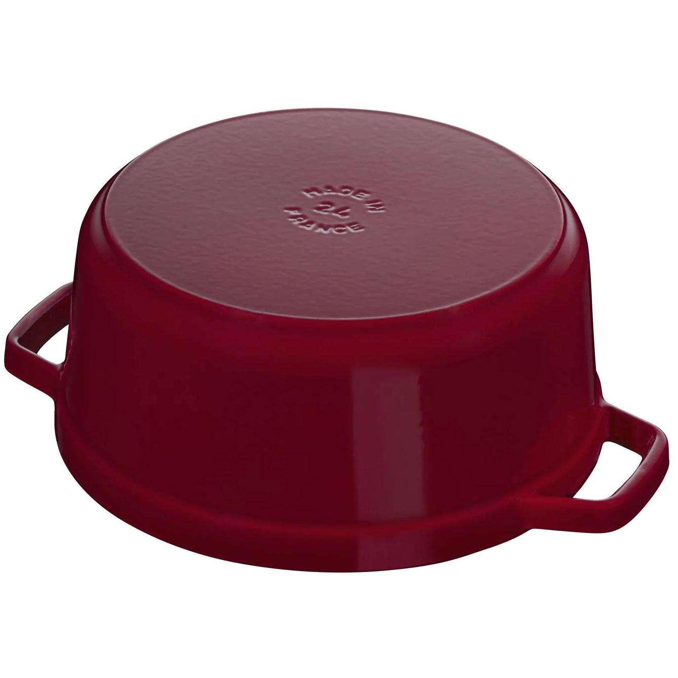 Staub 5.25L Cast Iron Round Cocotte 40502-277 IMAGE 4
