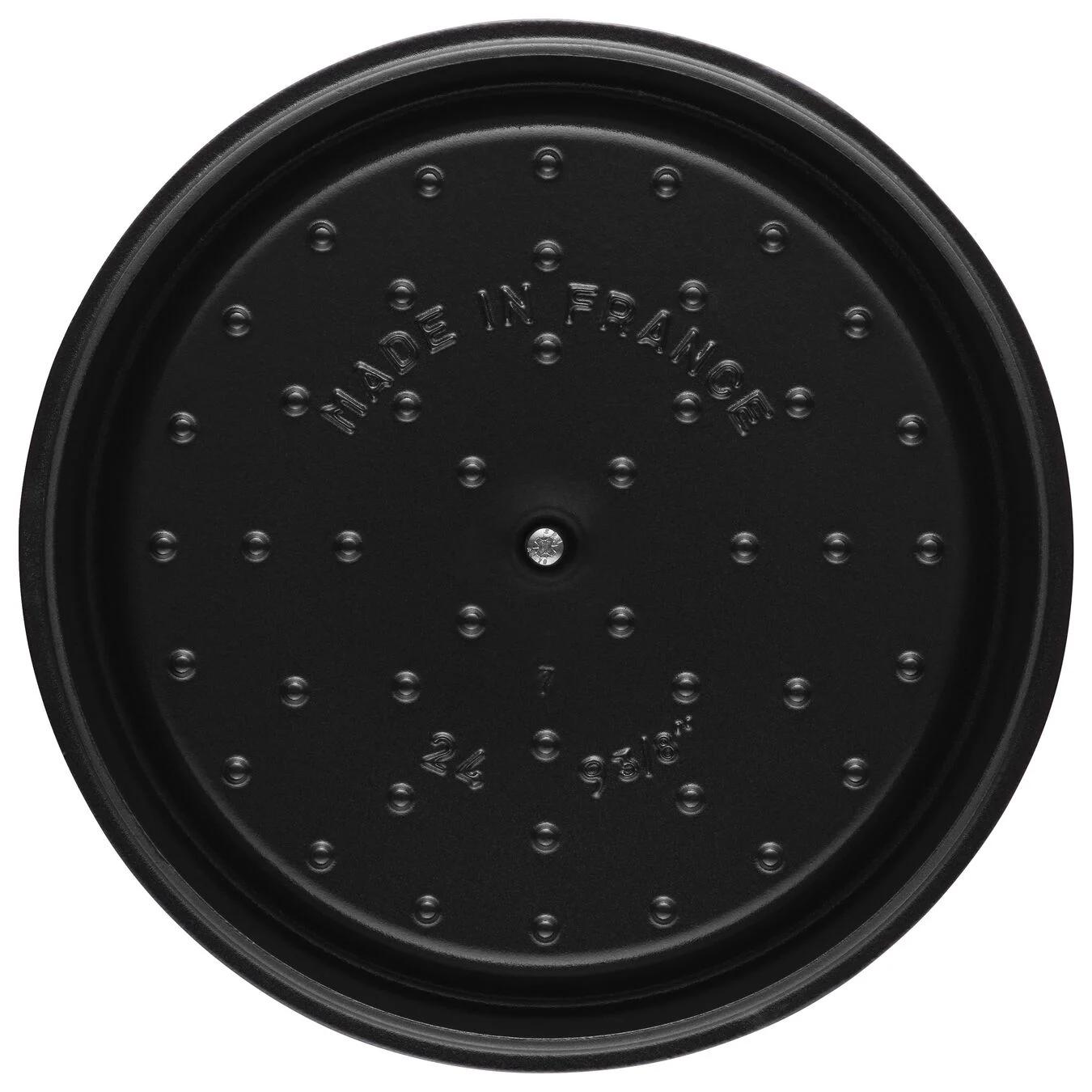 Staub 5.25L Cast Iron Round Cocotte 40502-277 IMAGE 6
