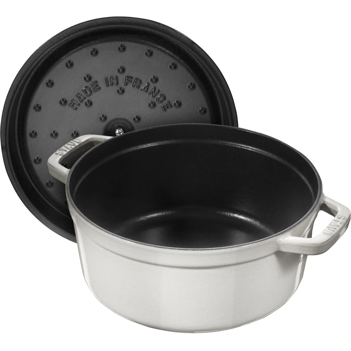 Staub 5.25L Cast Iron Round Cocotte 40501-413 IMAGE 3