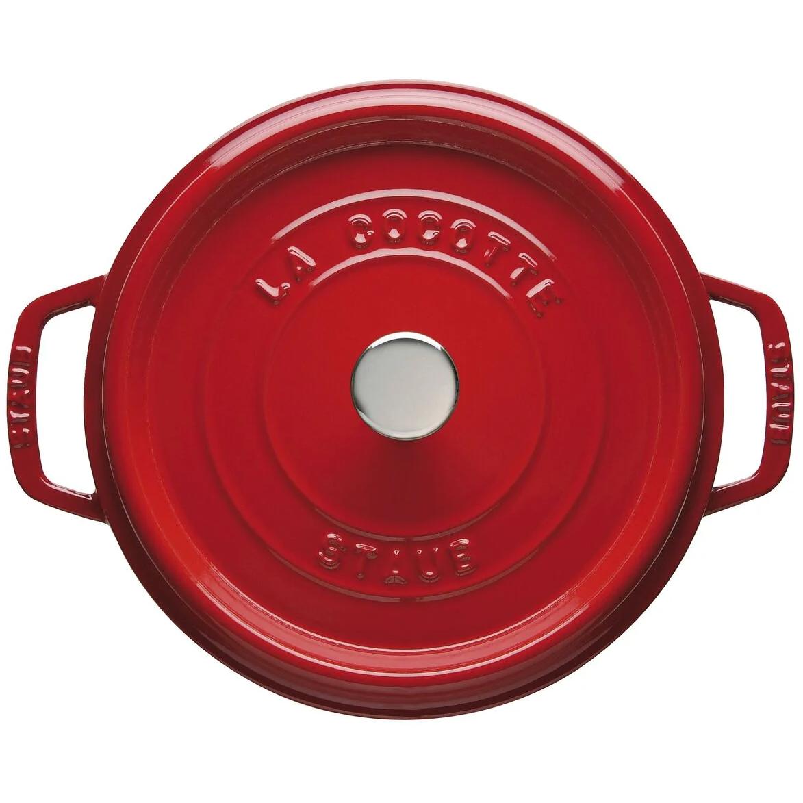 Staub 6.75L Cast Iron Round Cocotte 40509-852 IMAGE 2