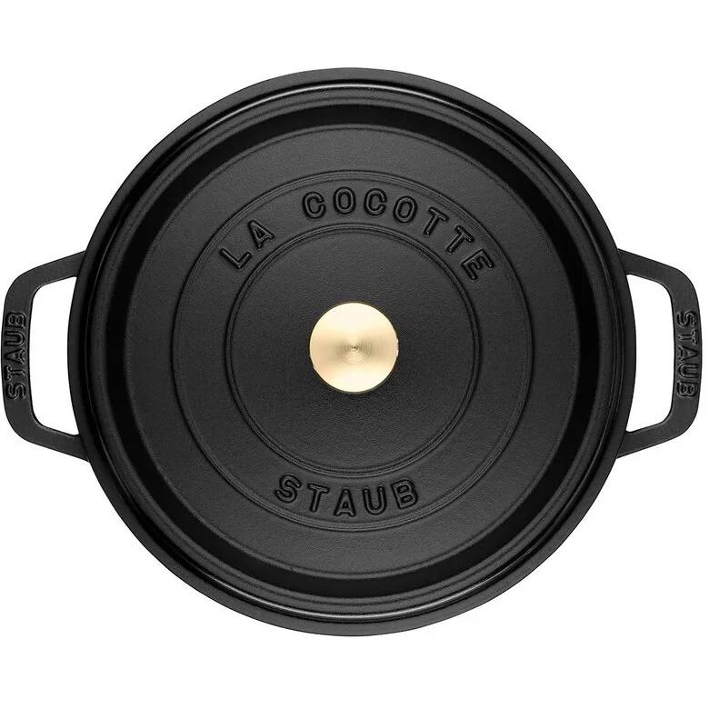 Staub 6.75L Cast Iron Round Cocotte 40500-281 IMAGE 2