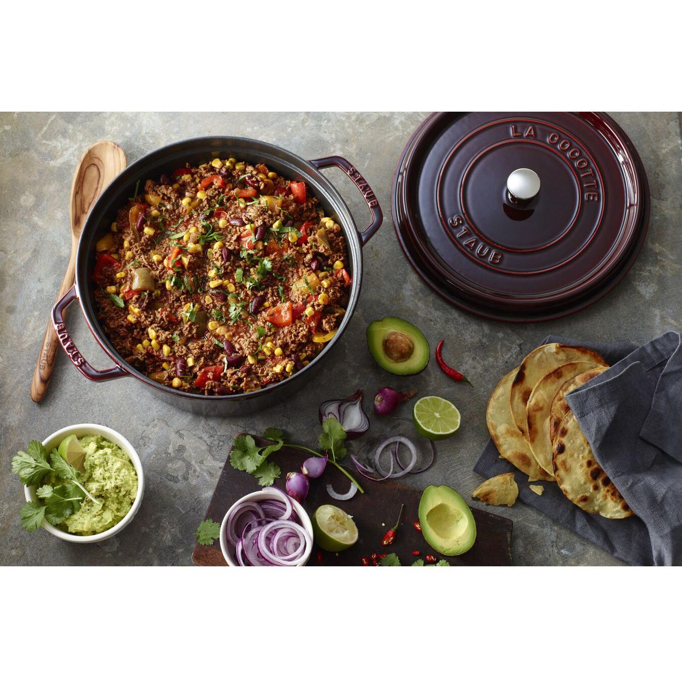 Staub 6.75L Cast Iron Round Cocotte 40509-362 IMAGE 5